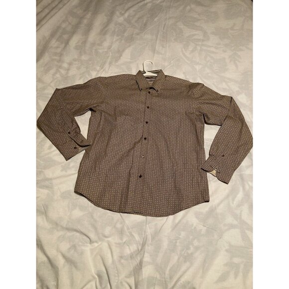 Ted Baker London Men's Button Down Long Sleeve Flip Cuff  Size 4 - Picture 1 of 8